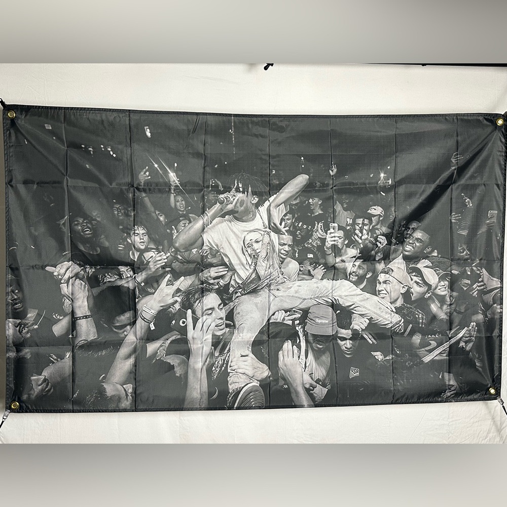 Playboi Carti Banner Tapestry (polyester) 5x3Ft. With 4 Grommets